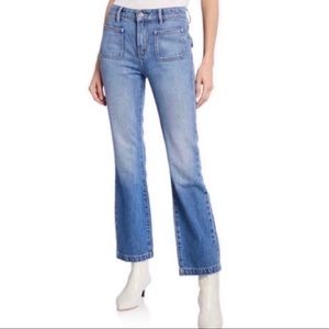 Current Elliot The Cropped Boot Jeans Size 26